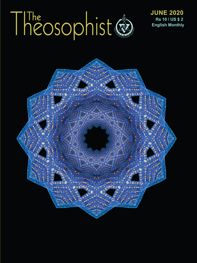 Theosophist Cover Volume 141 No 09 Jun 2020