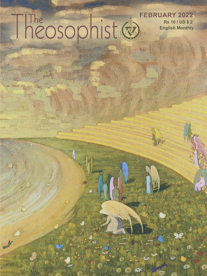 Theosophist Cover Volume 143 No 05 Feb 2022