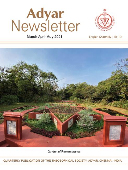 Adyar Newsletter May 2021 Cover Image
