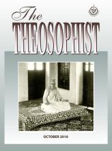 Theosophist Cover Volume 131 Number 01