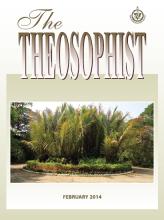 Theosophist Cover Volume 135 No 05 Feb 201