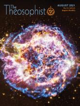 Theosophist Cover Volume 142 No 11 Aug 2021