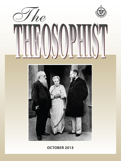 Theosophist Cover Volume 135 No 01 Oct 2013 Theosophist Cover Volume 135 No 01 Oct 2013