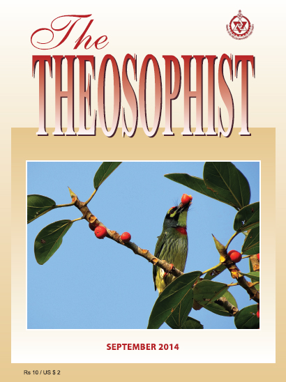 Theosophist Cover Volume 135 No 12 Sep 2013 Theosophist Cover Volume 135 No 12 Sep 2013