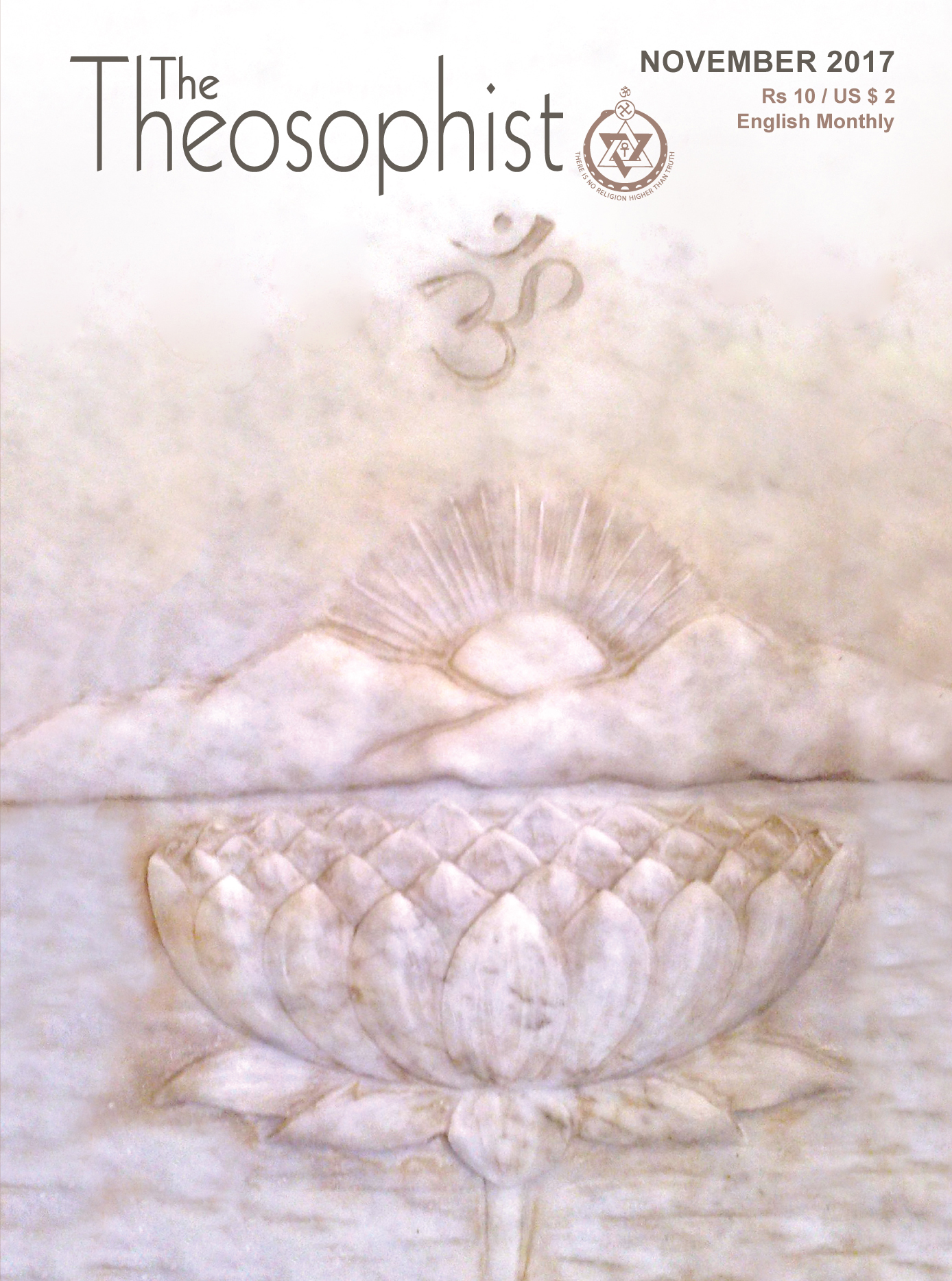 Theosophist Cover Volume 139 No 02 Nov 2017 Theosophist Cover Volume 139 No 02 Nov 2017
