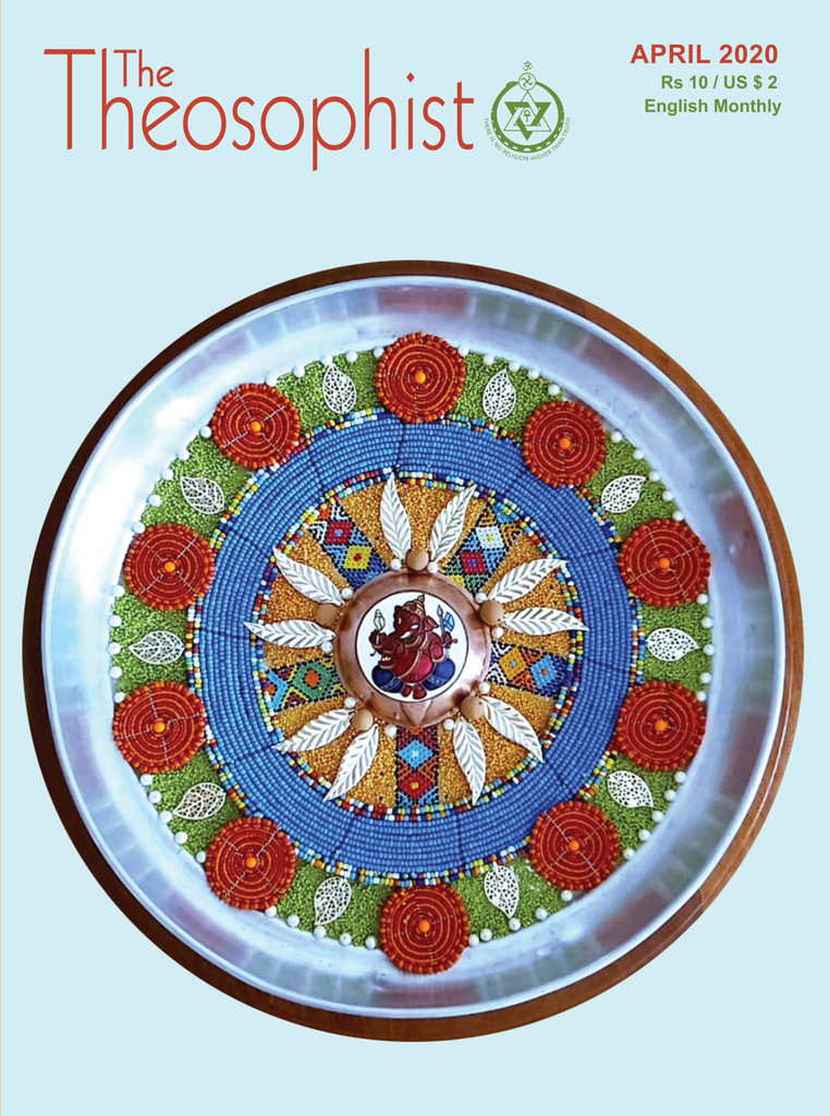 Theosophist Cover Volume 141 No 07 Apr 2020