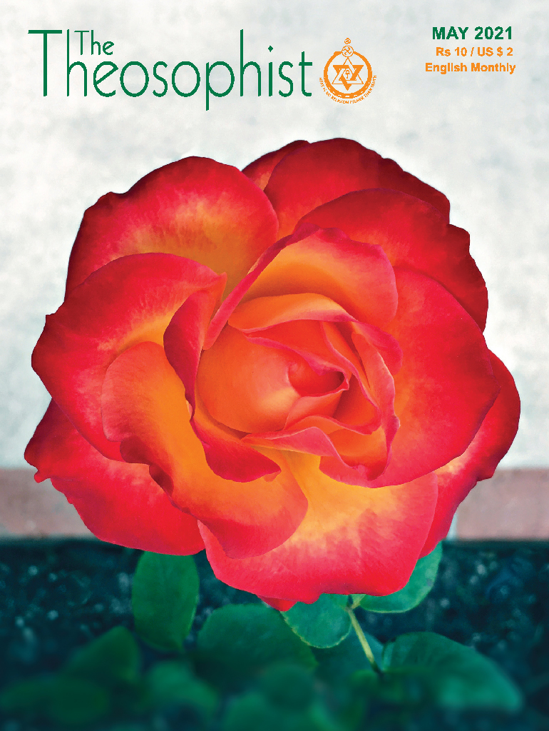 Theosophist Cover Volume 142 No 08 may 2021 Theosophist Cover Volume 142 No 08 may 2021
