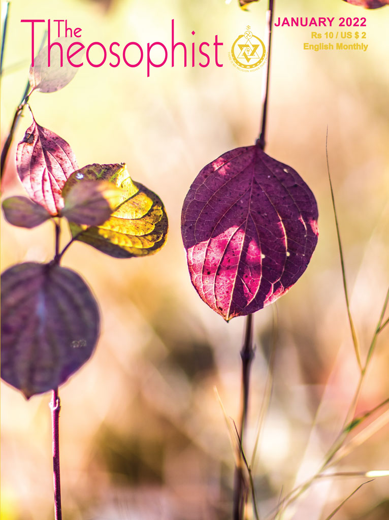 Theosophist Cover Volume 143 No 04 Jan 2022 Theosophist Cover Volume 143 No 04 Jan 2022