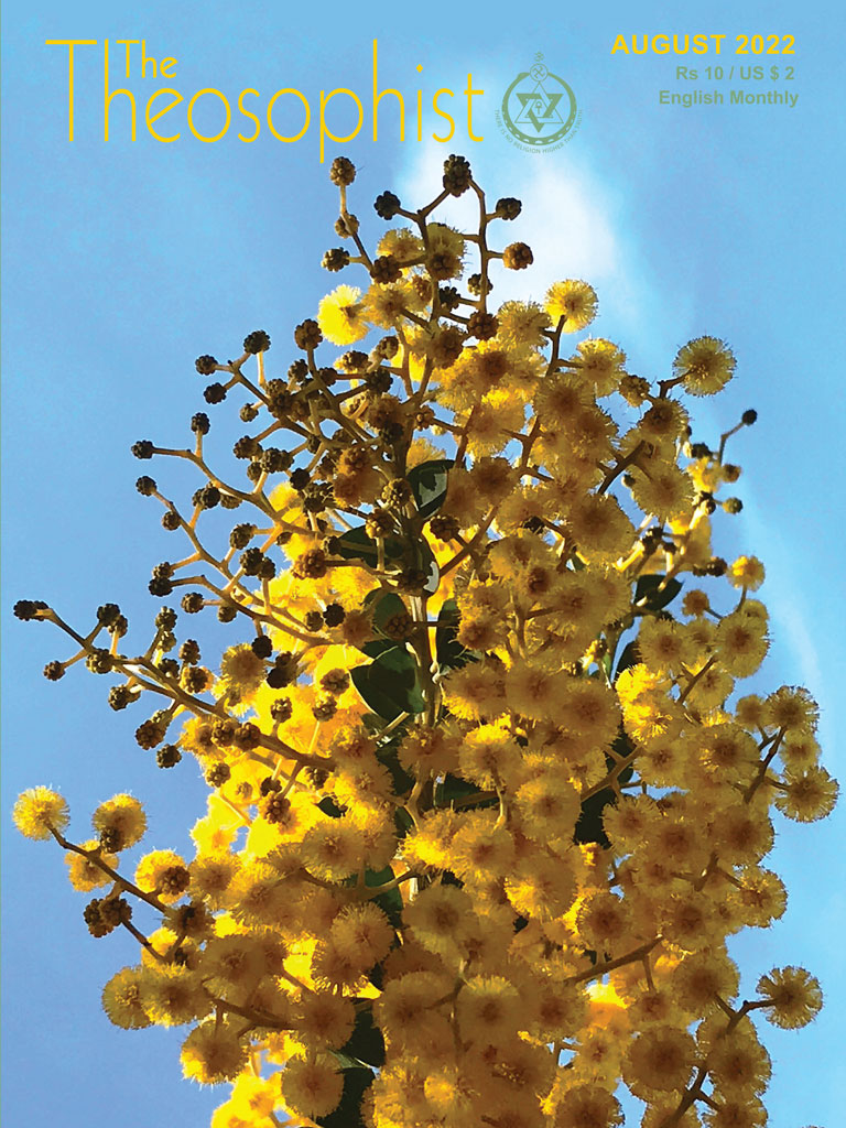 Theosophist Cover Volume 143 No 11 Aug 2022 Theosophist Cover Volume 143 No 11 Aug 2022