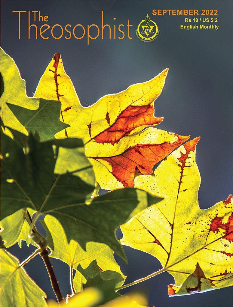 Theosophist Cover Volume 143 No 12 Sep 2022 Theosophist Cover Volume 143 No 12 Sep 2022