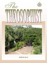 Theosophist Cover Volume 135 No 06 Mar 2013