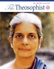 Theosophist Cover Volume 136 No 01 Oct 2014