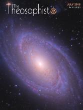 Theosophist Cover Volume 136 No 10 Jul 2015