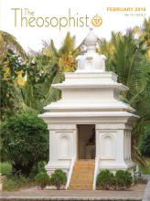 Theosophist Cover Volume 137 No 05 Feb 2016