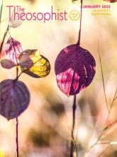 Theosophist Cover Volume 143 No 04 Jan 2022